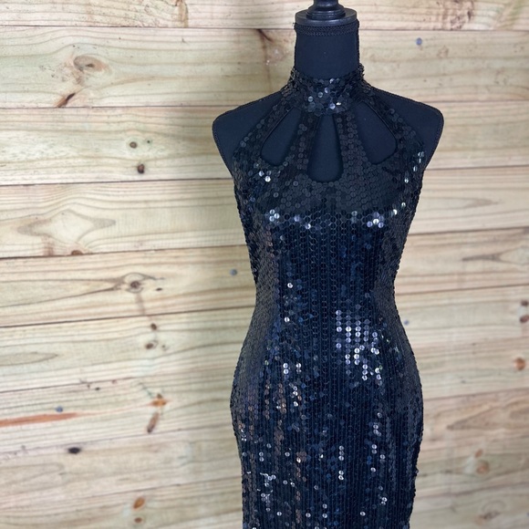 Vintage 90s night line party dress size 6 - Picture 3 of 6